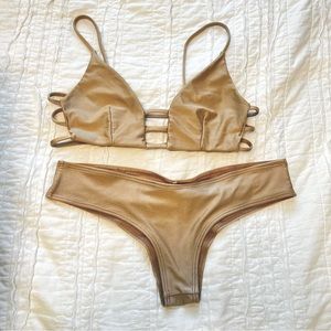 Montce Tan/Gold/Bronze bikini
